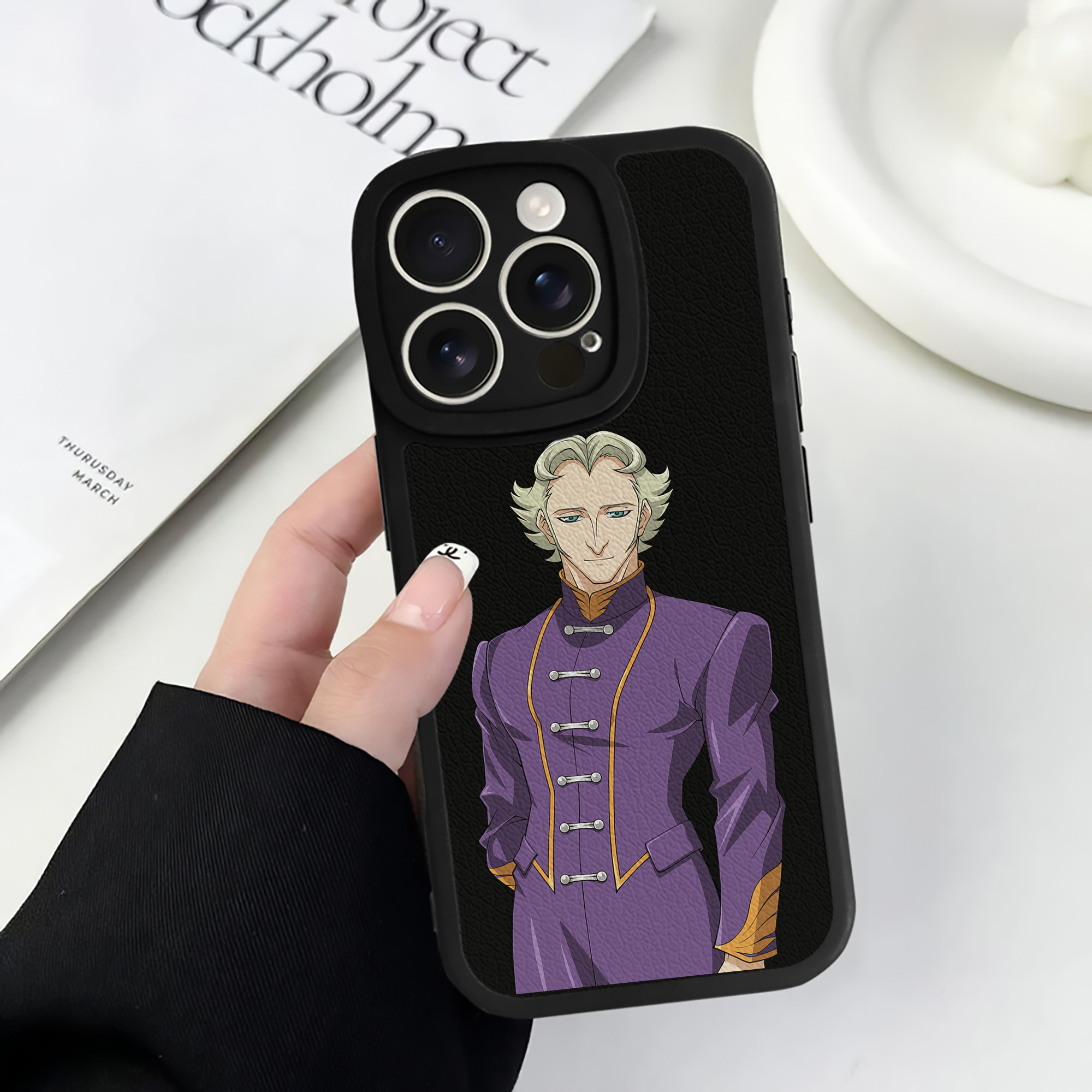 （画像用） 遊☆戯☆王 Yu-Gi-Oh! 【iPhone 16シリーズ対応】シリコンスマホケース（レザー調） 材質：シリコン